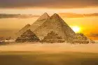 the Great Pyramids of Giza Visit the Pyramids of Giza in Cairo on our Egypt and Jordan trip.